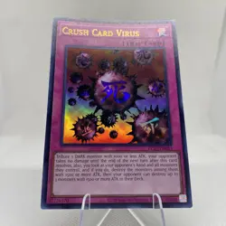 Yugioh Crush Card Virus KC01-EN053 Ultra Rare Near Mint 25TH Kaiba Set - Image 3