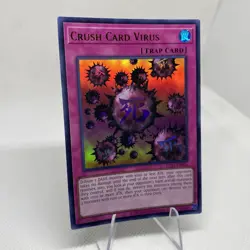 Yugioh Crush Card Virus KC01-EN053 Ultra Rare Near Mint 25TH Kaiba Set - Image 5