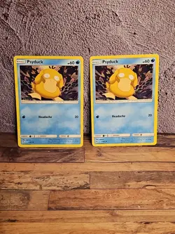 Psyduck 11/68 Hidden Fates Regular Pokemon card x2 - Image 1