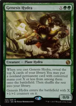 163/249 GENESIS HYDRA RARE ICONIC MASTERS MTG CARD - Image 1