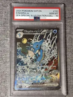 PSA10 Kingdra ex 131 Promo Special Illustration collection Pokemon Card English - Image 1