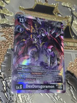 Digimon Card Game Singles DexDorugoramon BT17-073 SR Super Rare Holo Foil - Image 1