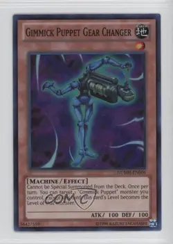 Gimmick Puppet Gear Changer Unlimited YuGiOh Number Hunters #NUMH-EN006 0b5 - Image 1
