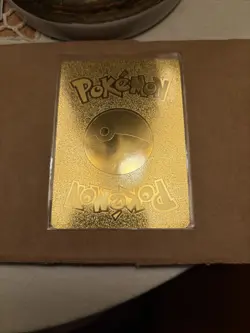 Pokemon Card Pikachu Mega Sableye Tag Cosplay Gold Metal Foil HP 480 Fan Art - Image 2