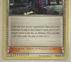 Pokemon TCG Hex Maniac Ancient Origins 75/98 Regular Uncommon trading card NM/M - Image 3