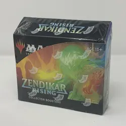 Zendikar Rising Collector Booster Pack Display (12 Packs) MTG Brand New Sealed 630509917877 - Image 1