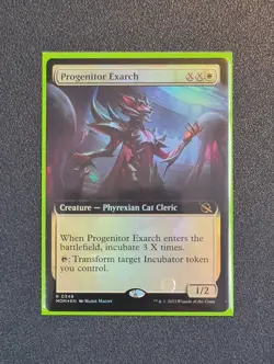 MTG Progenitor Exarch - Extended Foil - MOM - Near Mint+ Condition - Image 1