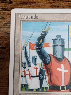 MTG Crusade LP/MP+ ⭐4th (Fourth) Edition⭐ ⭐10 REAL HQ PICS!⭐ 1995 Magic Crusades - Image 3