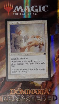 MTG DMR: Spirit Link (Enchantment) Dominaria Remastered Common Retro Frame - Image 1