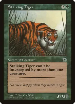 MTG - Stalking Tiger - Portal - X1 - (NM) - - Image 1