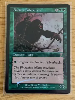 Mtg: Ancient Silverback: 7th Edition: Foil: NM - Image 1