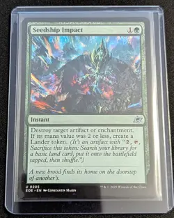 MTG - x2 Seedship Impact - Edge of Eternities - Pack Fresh!! - Image 2