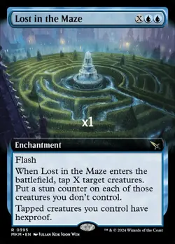 MTG Borderless Murders at Karlov Manor MKM Lost in the Maze MINT - Image 1