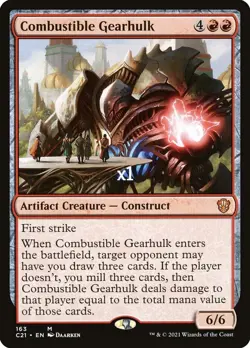 MTG KLD C21 Combustible Gearhulk MINT (SELECT) - Image 4