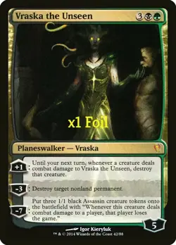 MTG DDM C19 Vraska the Unseen MINT (SELECT) - Image 2