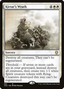 MTG VOC CMM Kirtar's Wrath MINT (SELECT) - Image 2