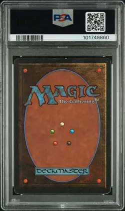 1993 MTG UNLIMITED ANCESTRAL RECALL PSA 6 AUTO AUTHENTIC - Image 2