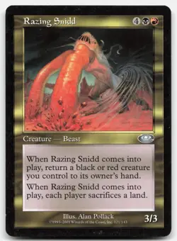 MTG Razing Snidd U Planeshift 121 MP - Image 1