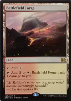 257/287 BATTLEFIELD FORGE RARE THE BROTHERS' WAR MTG CARD - Image 1