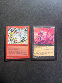 Reign of Chaos/TERROR /NM/LP [Magic Mirage]/MAGIC THE GATHERING/MTG/VINTAGE/COOL - Image 1
