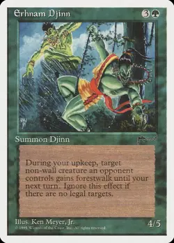 MTG - Erhnam Djinn - Chronicles - X1 - (NM) - - Image 1