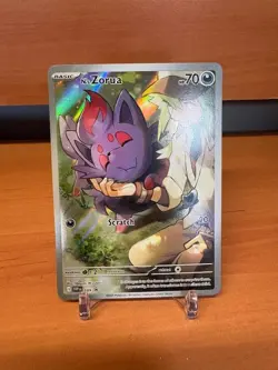 N's Zorua 189 Sv: Scarlet & Violet Promo Cards Holo - Image 1