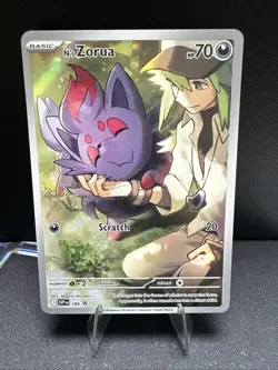 N's Zorua 189 Sv: Scarlet & Violet Promo Cards Holo - Image 1