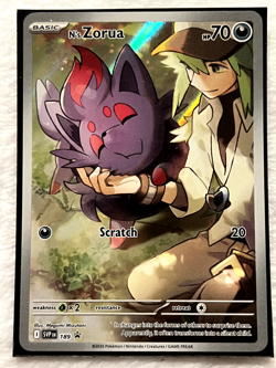 N's Zorua 189 Sv: Scarlet & Violet Promo Cards Holo - Image 1