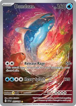 Dondozo - 207/198 - Scarlet & Violet Base - NM - Pokemon - Read Desc. - Image 1