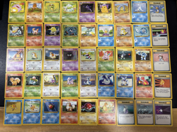 1999 Base Set WOTC Bundle Set 45 Vintage Pokemon Cards No Duplicates!! - Image 1