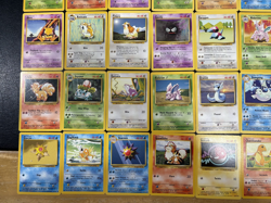 1999 Base Set WOTC Bundle Set 45 Vintage Pokemon Cards No Duplicates!! - Image 2