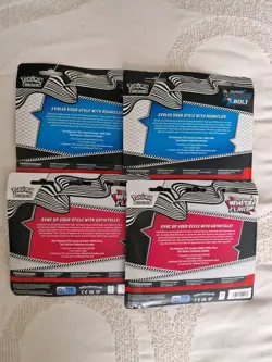 Pokemon TCG: Black Bolt & White Flare Tech Sticker Collection - 2 Of Each Design - Image 2
