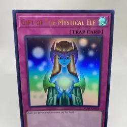 Yugioh Gift Of The Mystical Elf KC01-EN054 Ultra Rare Near Mint 25TH Kaiba Set - Image 2