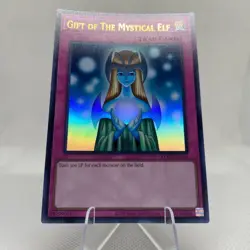Yugioh Gift Of The Mystical Elf KC01-EN054 Ultra Rare Near Mint 25TH Kaiba Set - Image 3