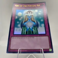Yugioh Gift Of The Mystical Elf KC01-EN054 Ultra Rare Near Mint 25TH Kaiba Set - Image 4
