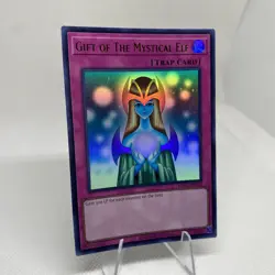 Yugioh Gift Of The Mystical Elf KC01-EN054 Ultra Rare Near Mint 25TH Kaiba Set - Image 5