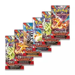 1x Pokemon TCG: Scarlet and Violet Obsidian Flames Card Booster Pack Sealed - Image 1