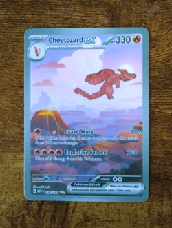 ACG Card - Charizard Cheetozard ex - Non-Holo Pokemon Custom Fan Art DIY Card - Image 1