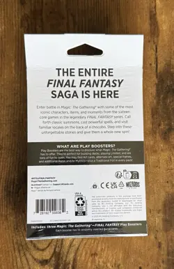 Magic The Gathering: Final Fantasy Play Pack (3 Play Boosters & Promo Card) - Image 3
