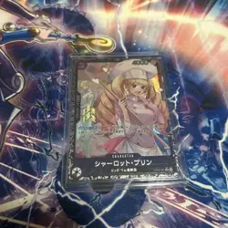 One Piece Card Charlotte Pudding (OP08-067) Japanese Flagship Battle Promo - Image 2