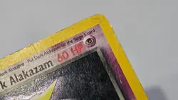 Pokemon Dark Alakazam 1/82 Team Rocket WOTC Vintage Holo Rare TCG Card - Image 4