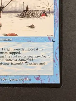 MTG - 1x Flood - The Dark - NM/LP - Vintage - Blue - Magic The Gathering - 1994 - Image 5