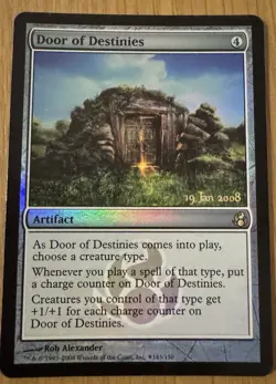 MTG Door of Destinies Prerelease Foil LP/NM - Image 1