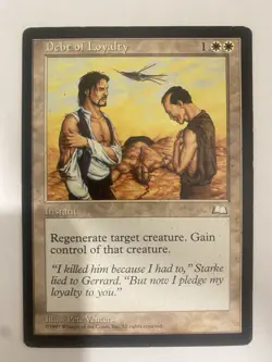 Debt of Loyalty - Weatherlight - MP - MTG - RESERVED LIST - Image 1