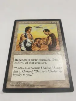 Debt of Loyalty - Weatherlight - MP - MTG - RESERVED LIST - Image 2