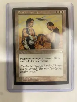 Debt of Loyalty - Weatherlight - MP - MTG - RESERVED LIST - Image 3