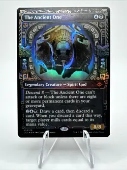 The Ancient One Showcase FOIL MTG Lost Caverns of Ixalan NM/M - Image 1