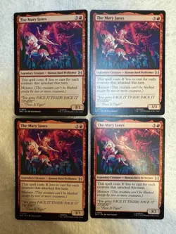2025 SDCC Magic The Gathering x Spider-Man The Mary Janes 0015 Playset x4 - Image 1