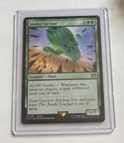 Jumbo Cactuar #191 Final Fantasy Rare Creature MTG NM/M - Image 1