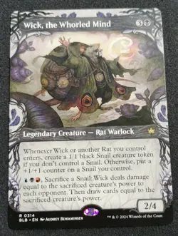 Wick, The Whorled Mind - Showcase - BLB - MTG - NM Unplayed - EN - 0314 - Image 1